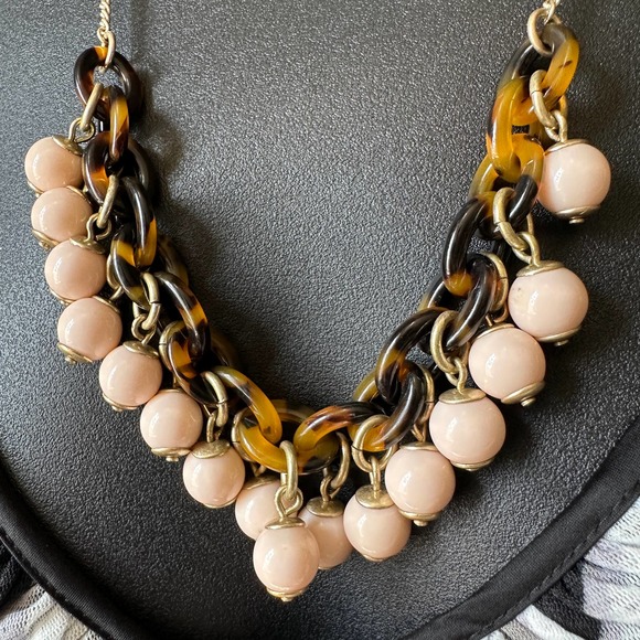 J. Crew Tortoise Link Bauble Necklace - Picture 5 of 8